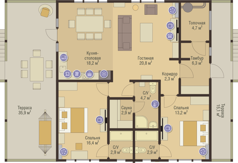 Особняк «Петрухино - Клуб» – фото №4
