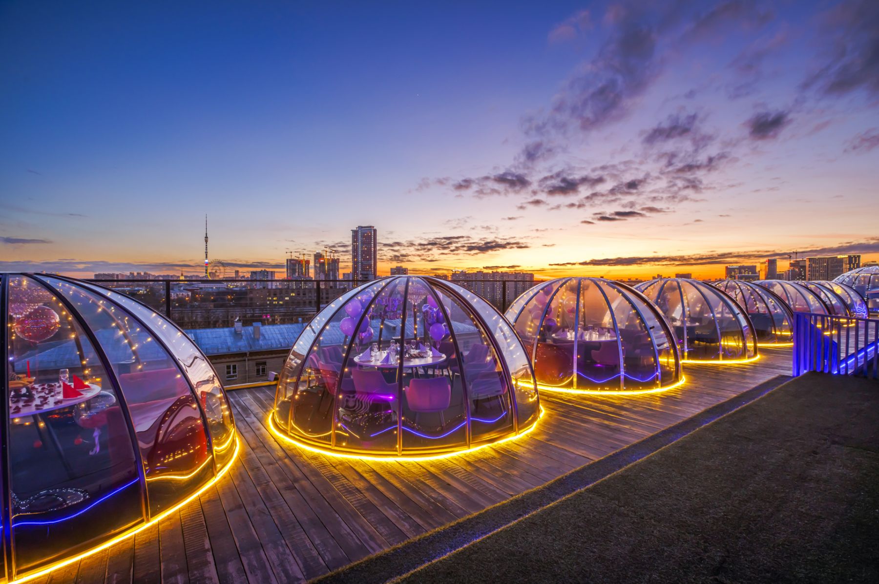 Лофт «Купольная беседка VIP (RoofTop | Igloo)» – фото №2