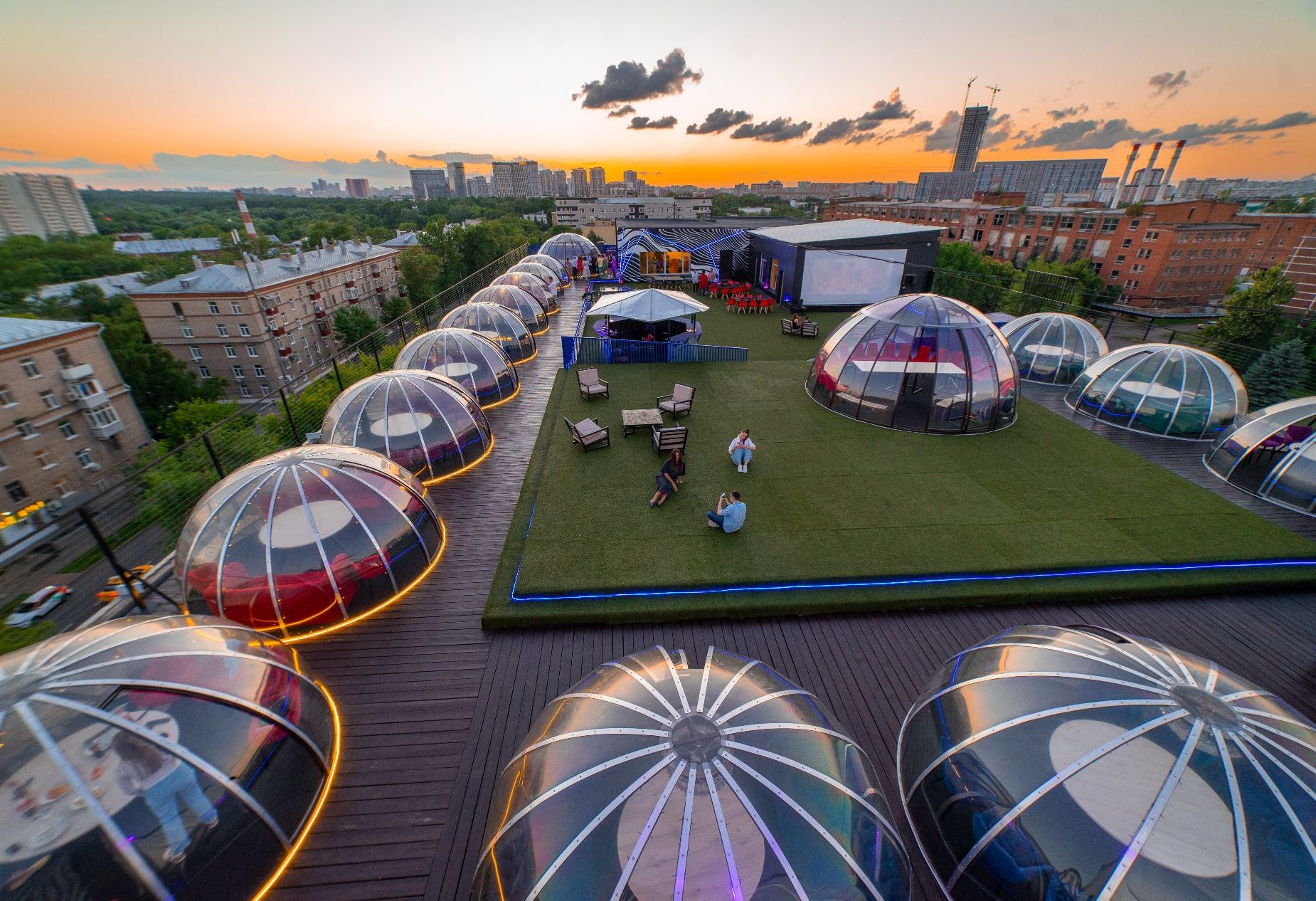 Крыша «RoofTop купольная беседка на крыше» – фото №5