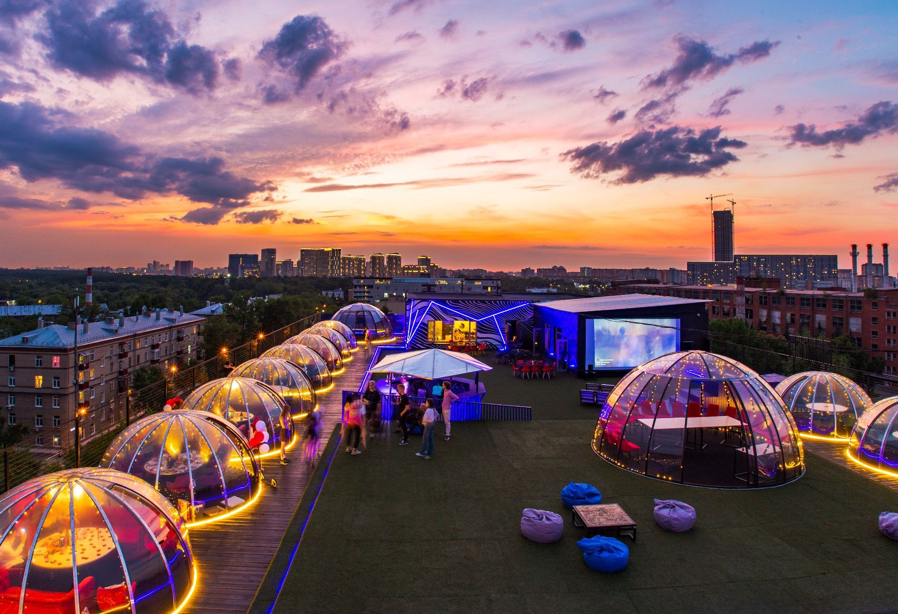 Крыша «RoofTop купольная беседка на крыше» – фото №2