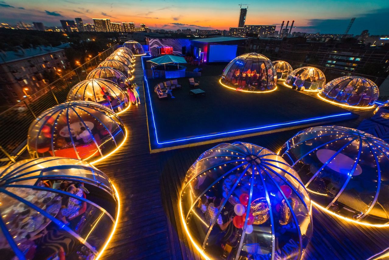 Беседка «Купольная беседка (RoofTop | Igloo)» – фото №5