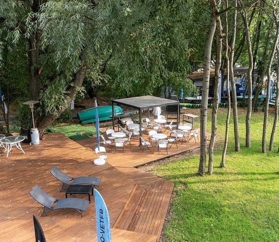 Летняя терраса «Малая терраса с беседкой (Pro-veter)» – фото №4