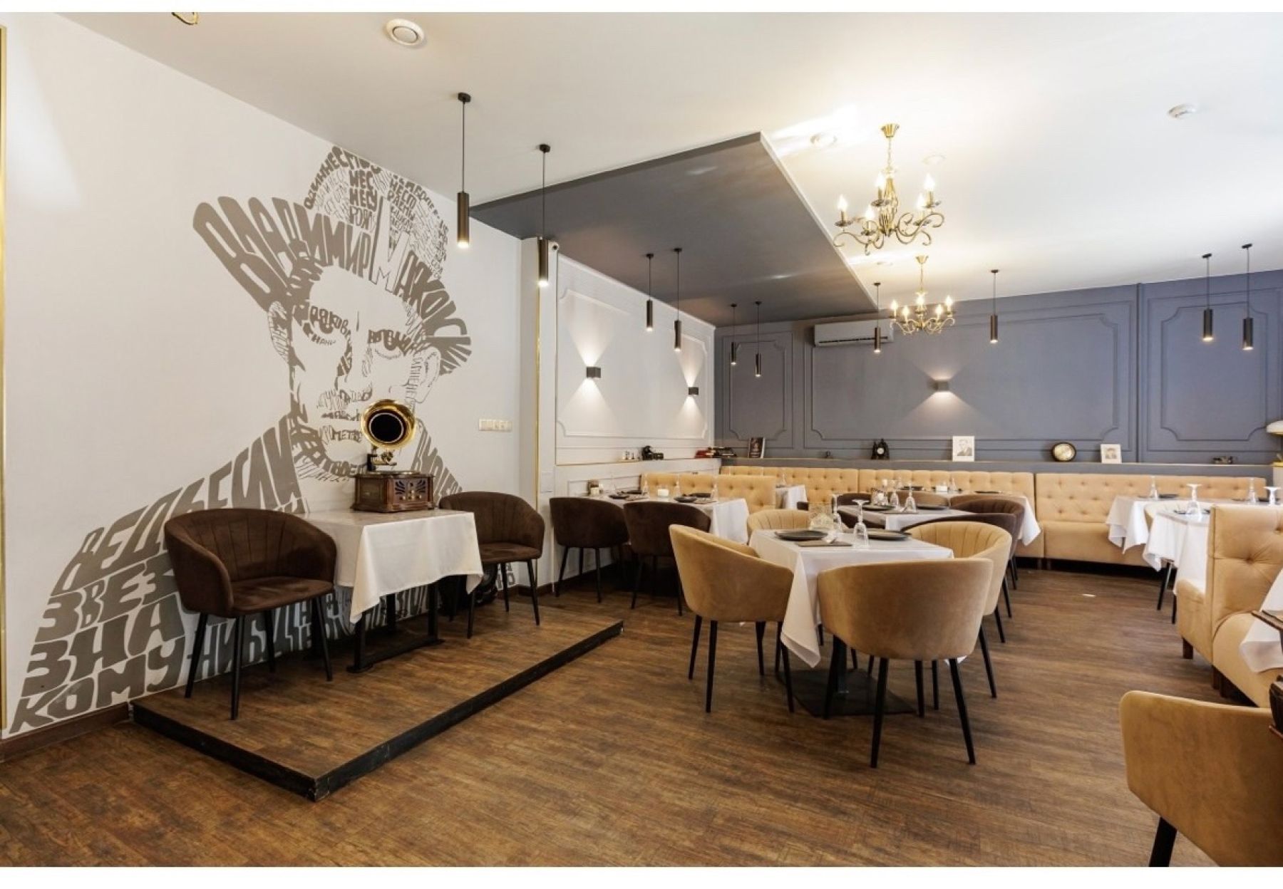 Ресторан, банкетный зал «Аренда зала в кафе «Маяковский»,Уфа» – фото №2