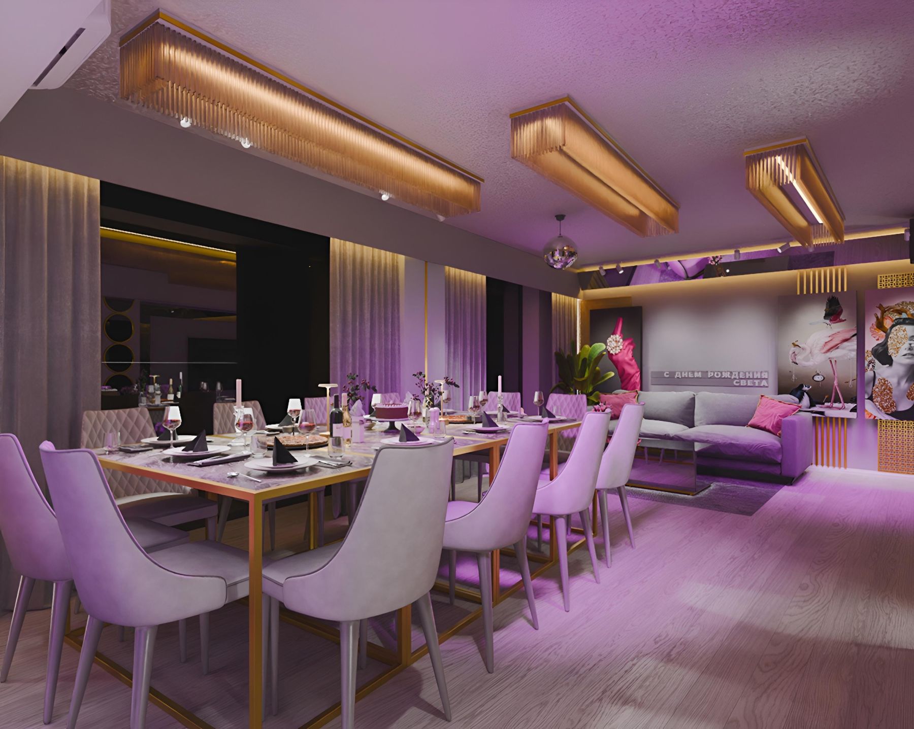 Лофт «Модерн Платинум (B69)» – фото №4