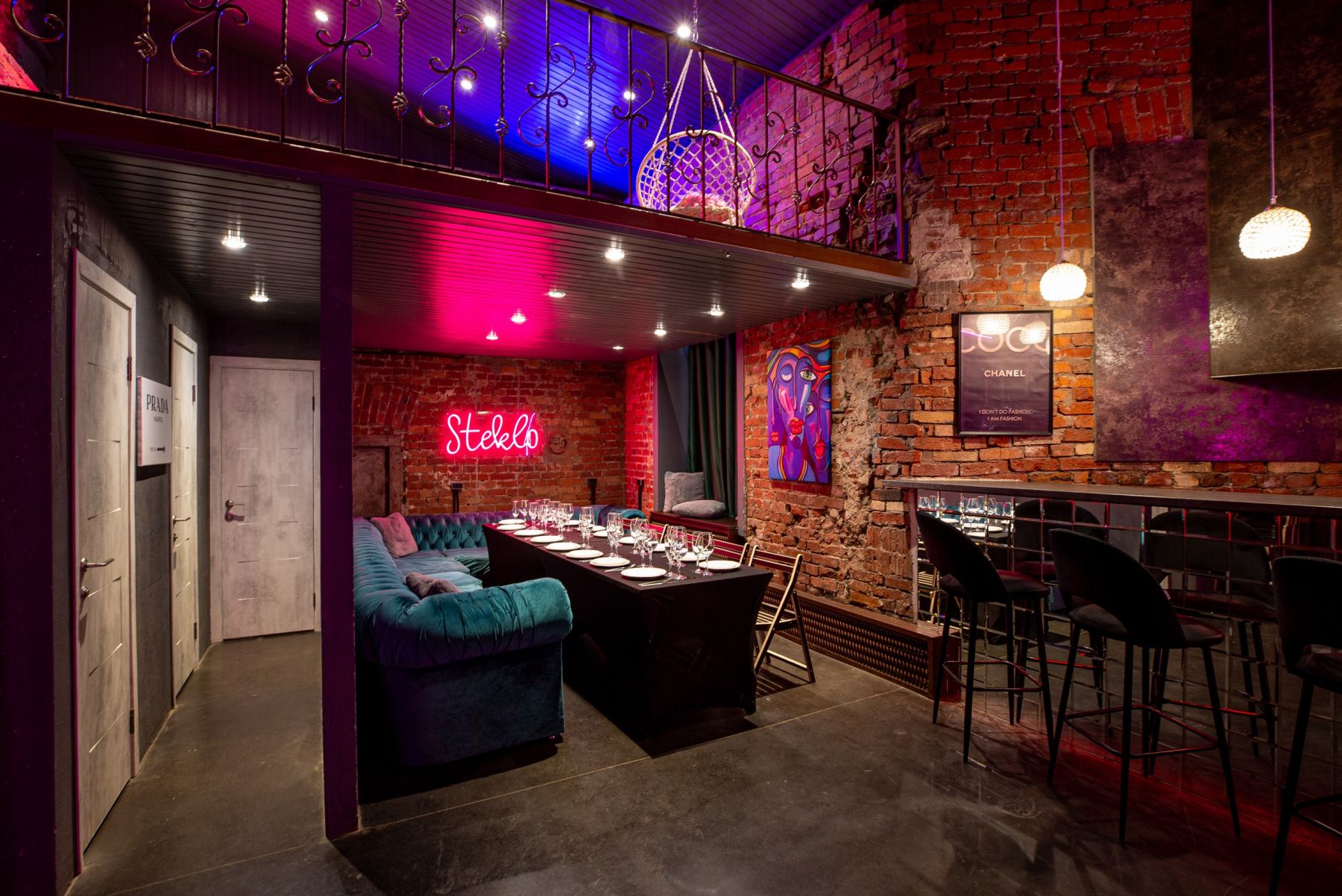 Лофт «Steklo loft - с грилем, верандой и настольным теннисом в ЦАО» – фото №4